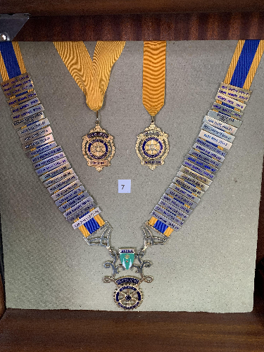 ROTARY CLUB OF WIGSTON PRESIDENTS MEDALS